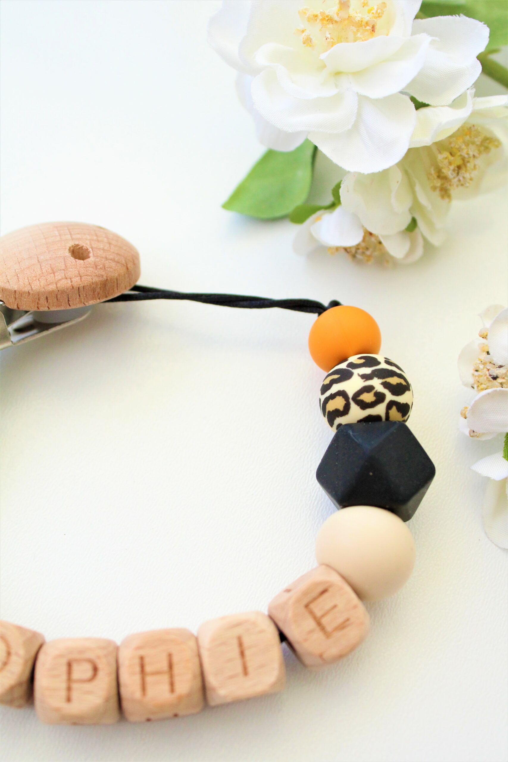 Zwart Oranje Beige - Sophie