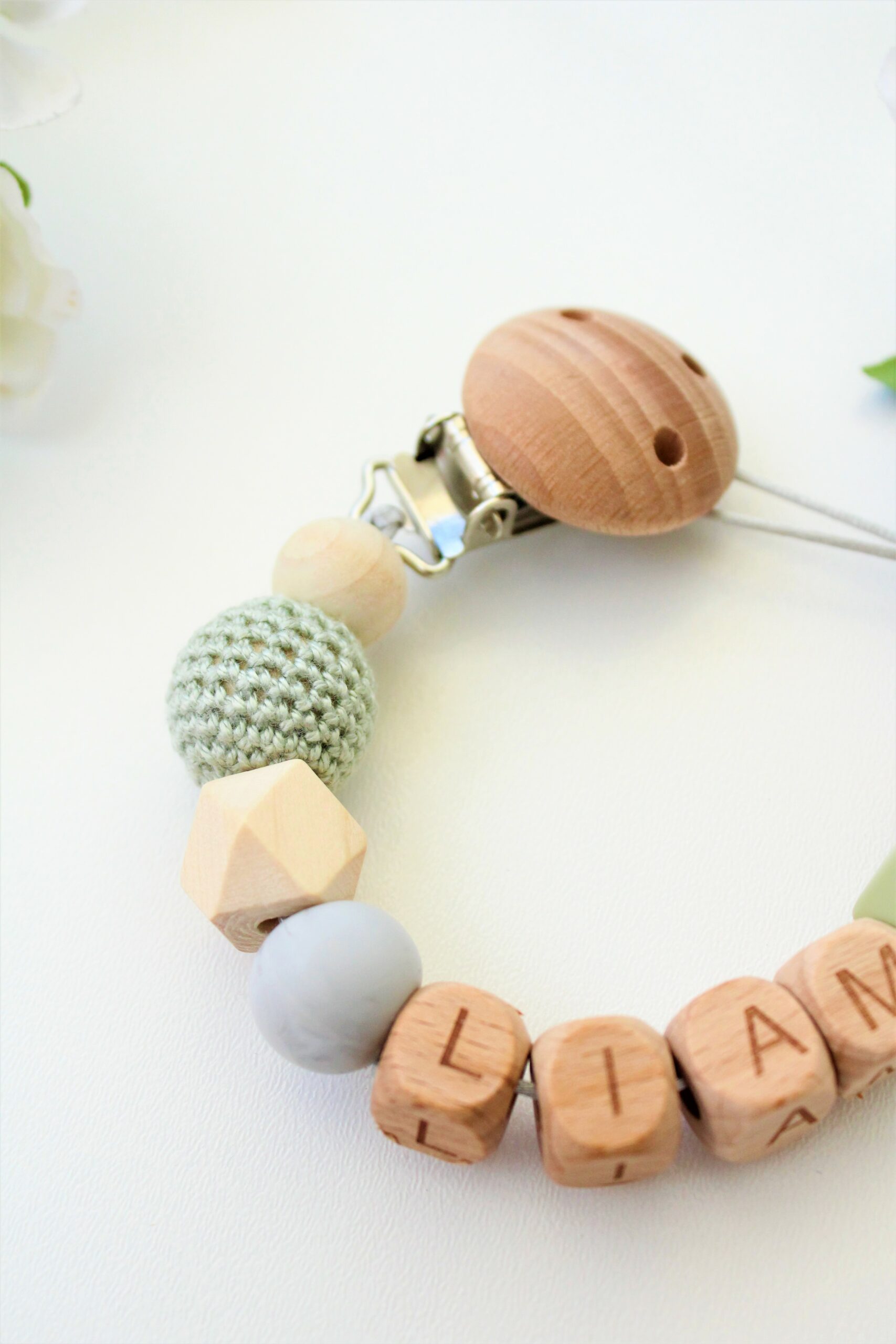 Groen Grijs Hout - Liam