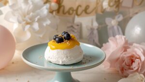 babyshower hapjes mini pavlova's